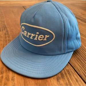 Vintage Carrier Heating & Cooling Snapback Hat EUC
